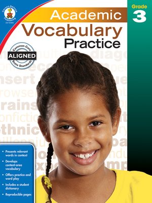 cover image of Academic Vocabulary Practice, Grade 3